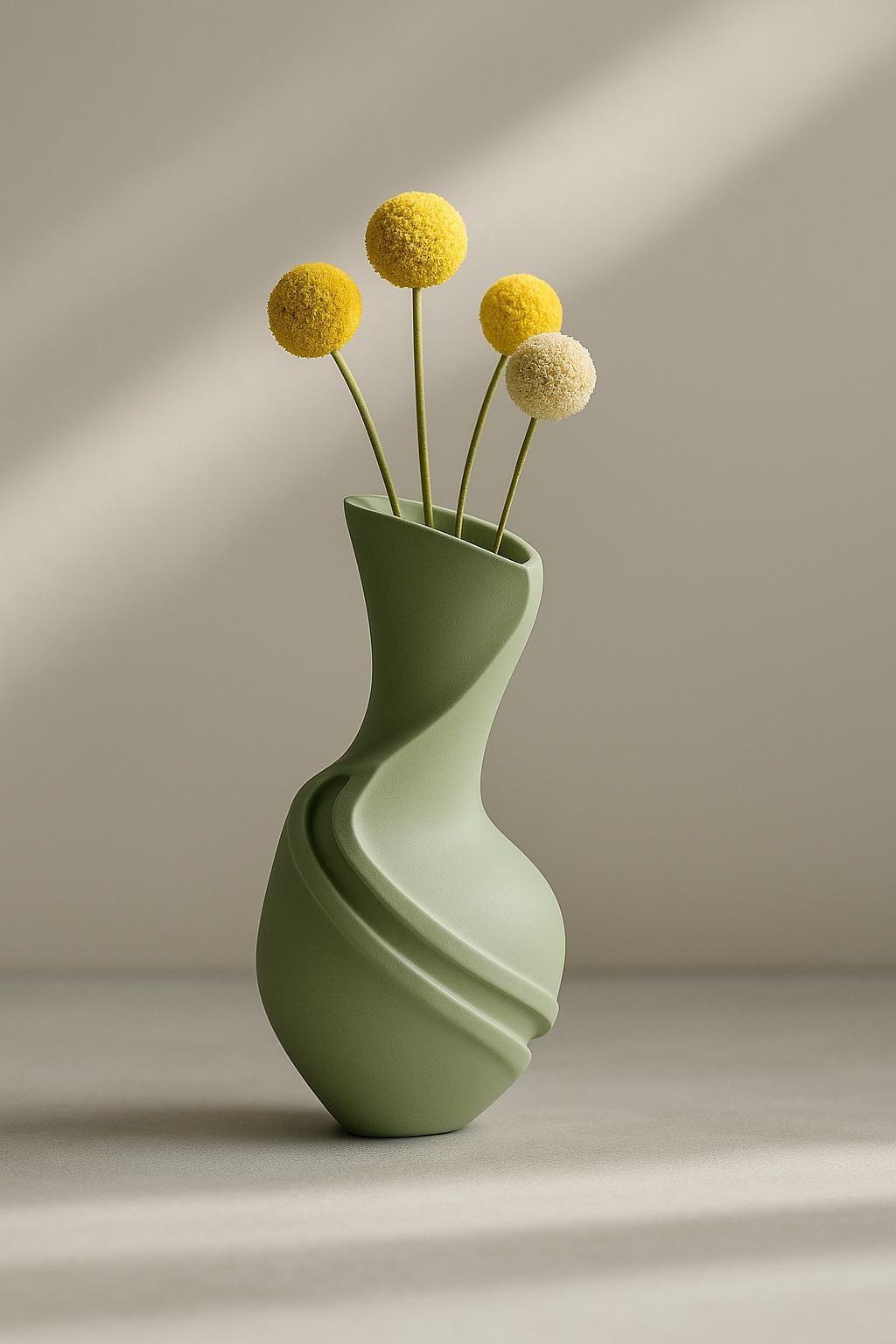 Modern Nova Vase – Minimalist Decorative Flower Vase for Home, Shelf & Table Decor