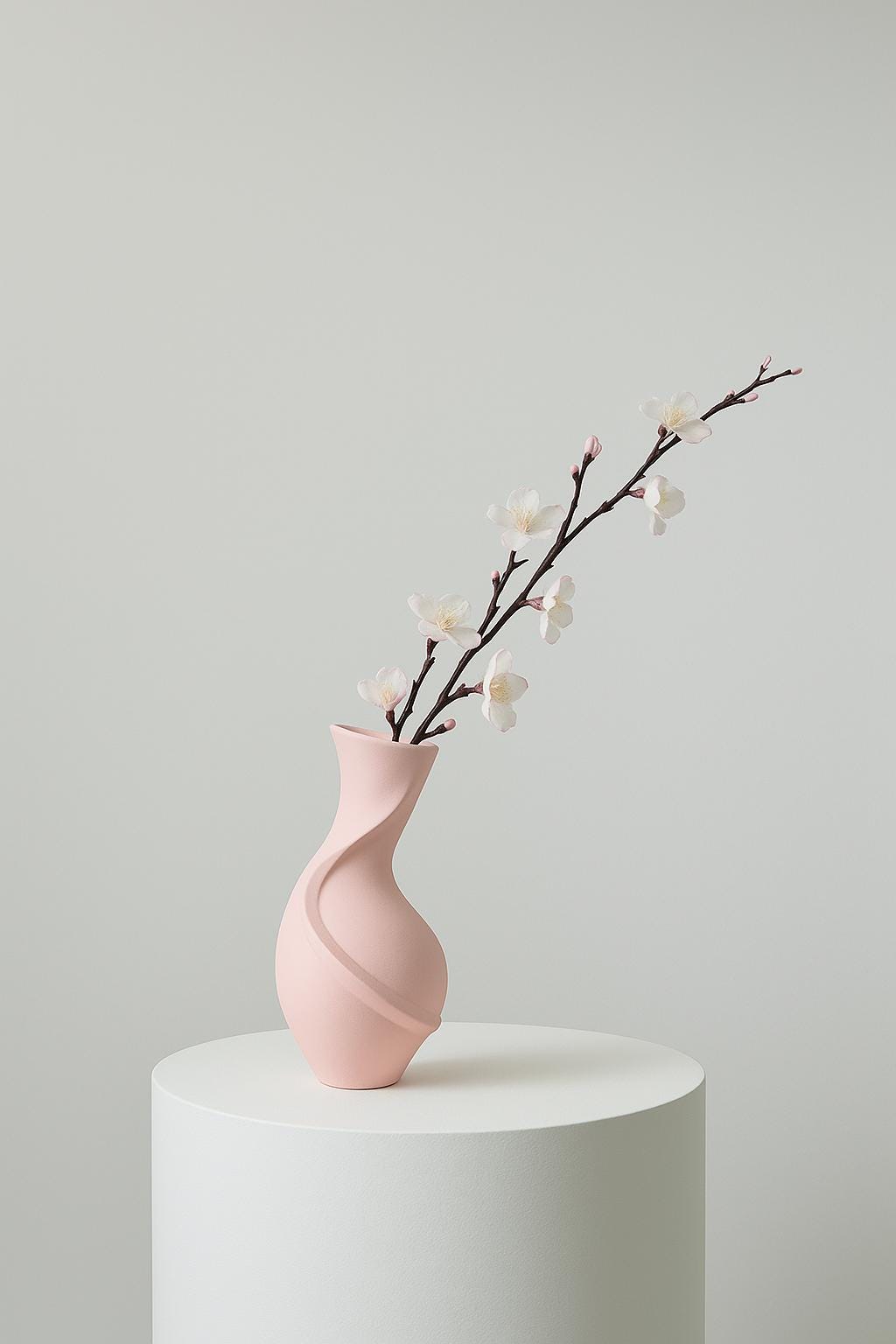 Modern Nova Vase – Minimalist Decorative Flower Vase for Home, Shelf & Table Decor