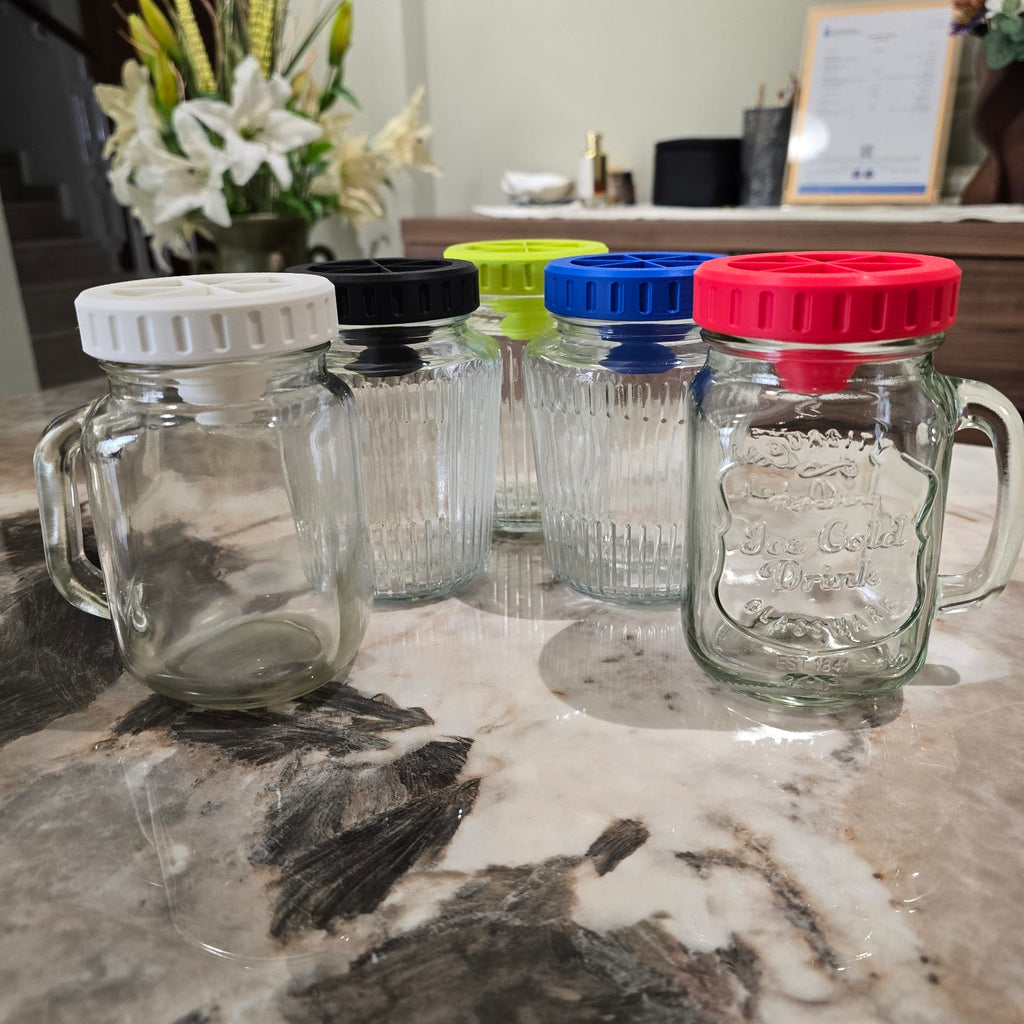 Mason Jar Lid: Fruit Fly Trap