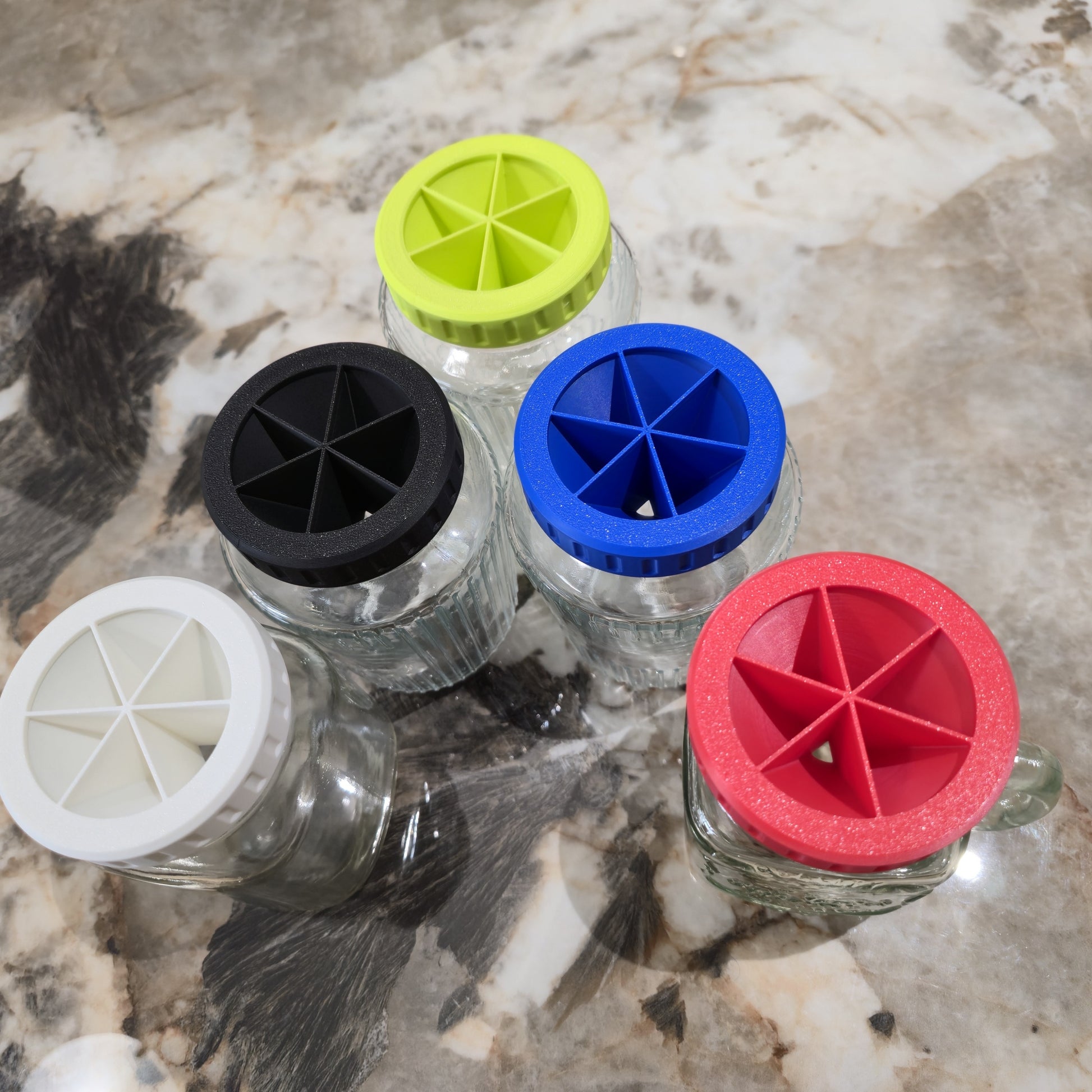 Mason Jar Lid: Fruit Fly Trap