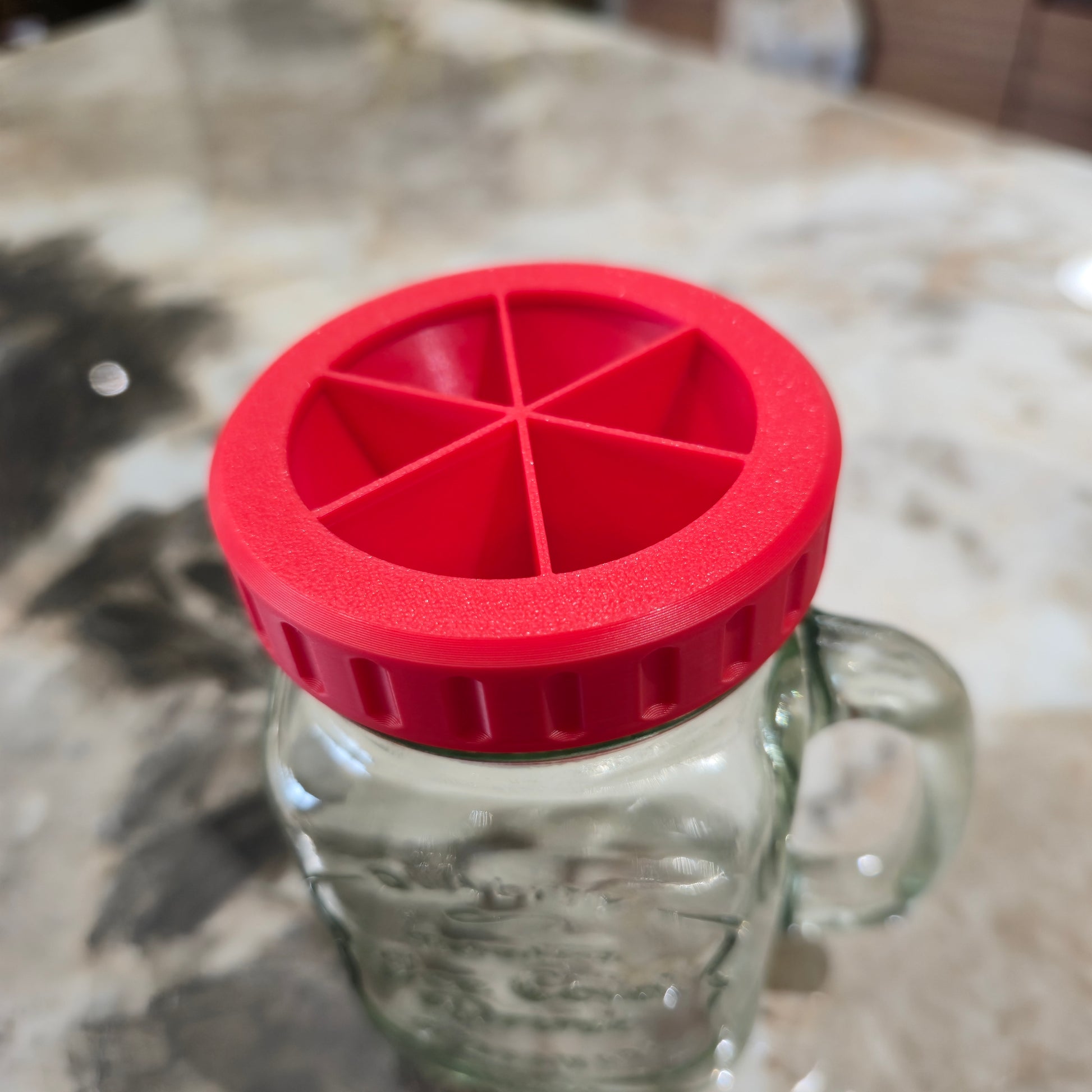 Mason Jar Lid: Fruit Fly Trap