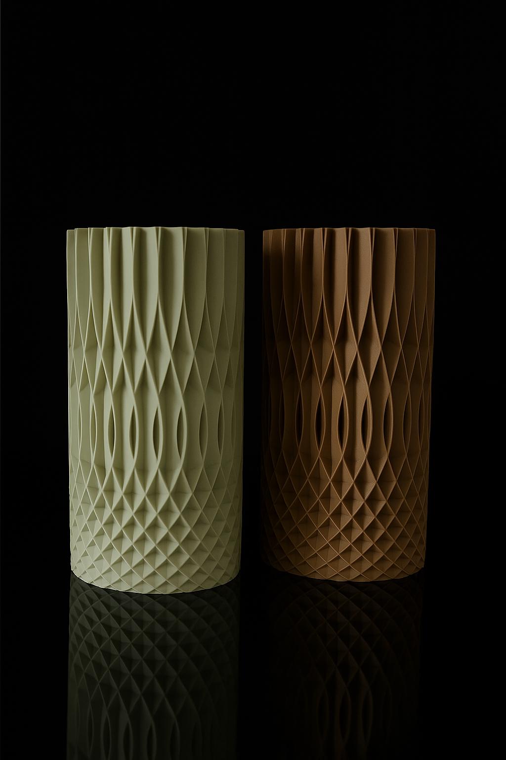 Modern Sleek Vase – Minimalist Decorative Flower Vase for Home, Shelf & Table Decor