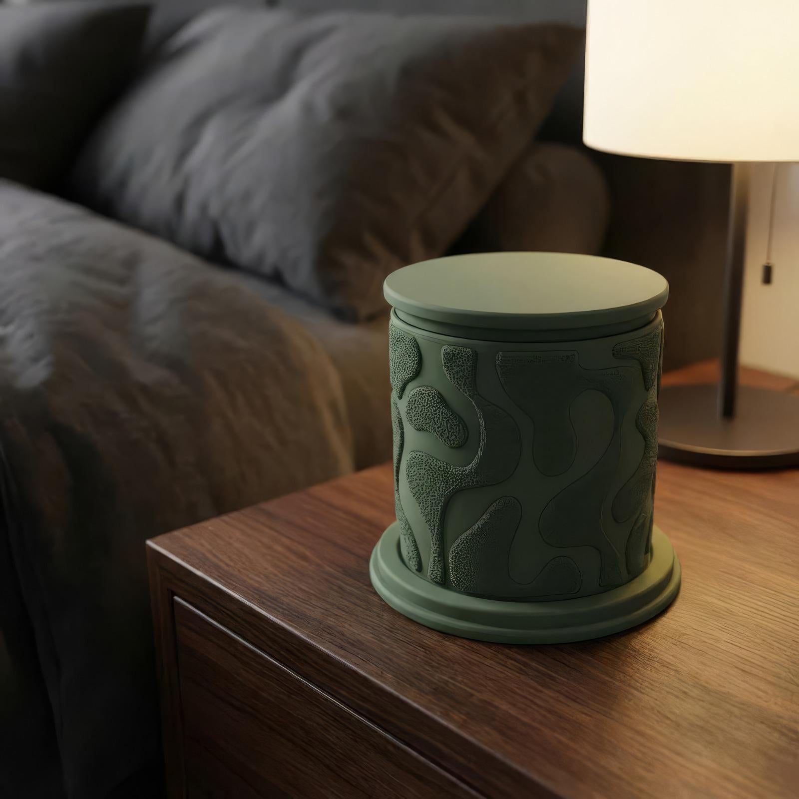 Decorative Mossy Planter Pot