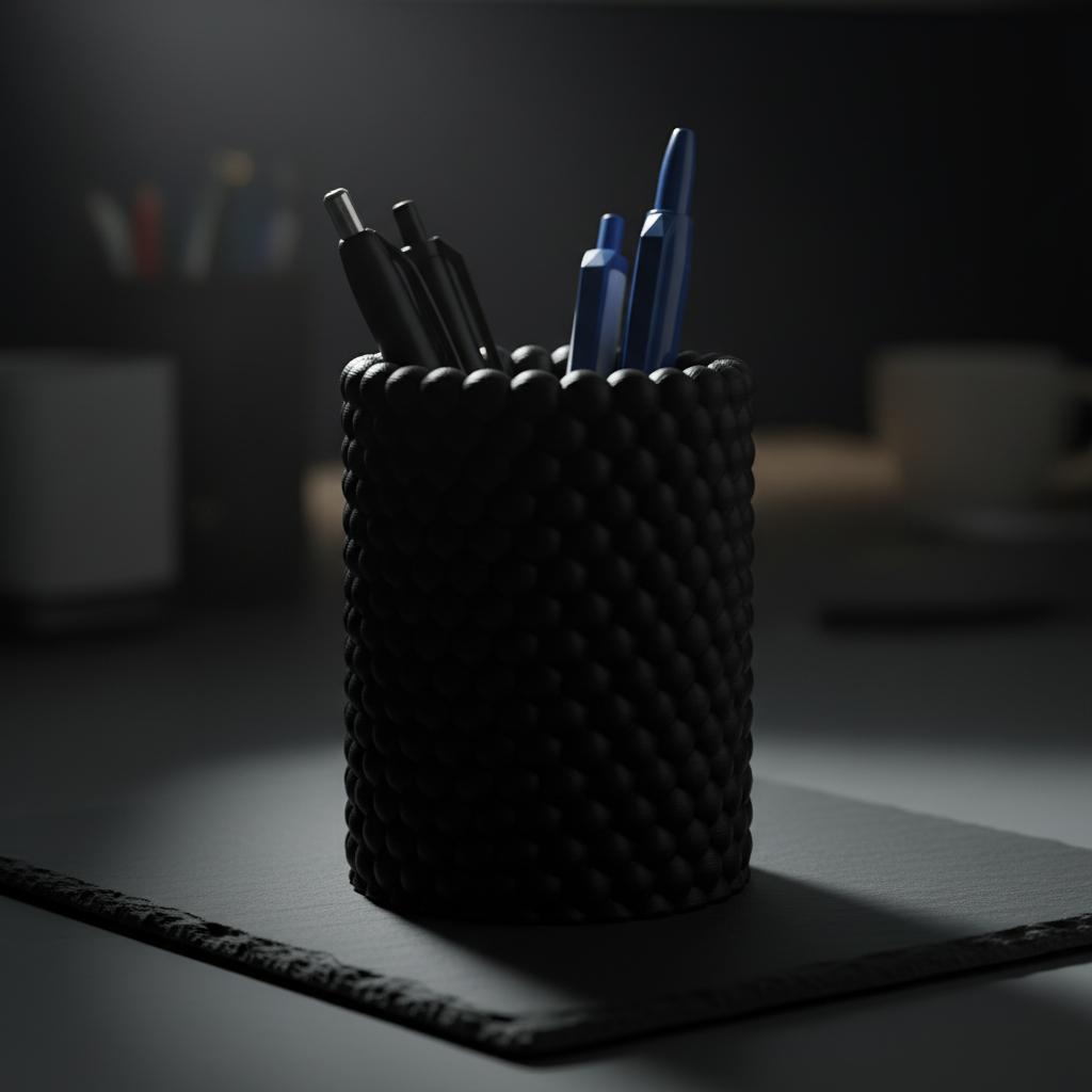 Bubbly Pencil Holder – Colorful Desk Organizer for Pens & Brushes