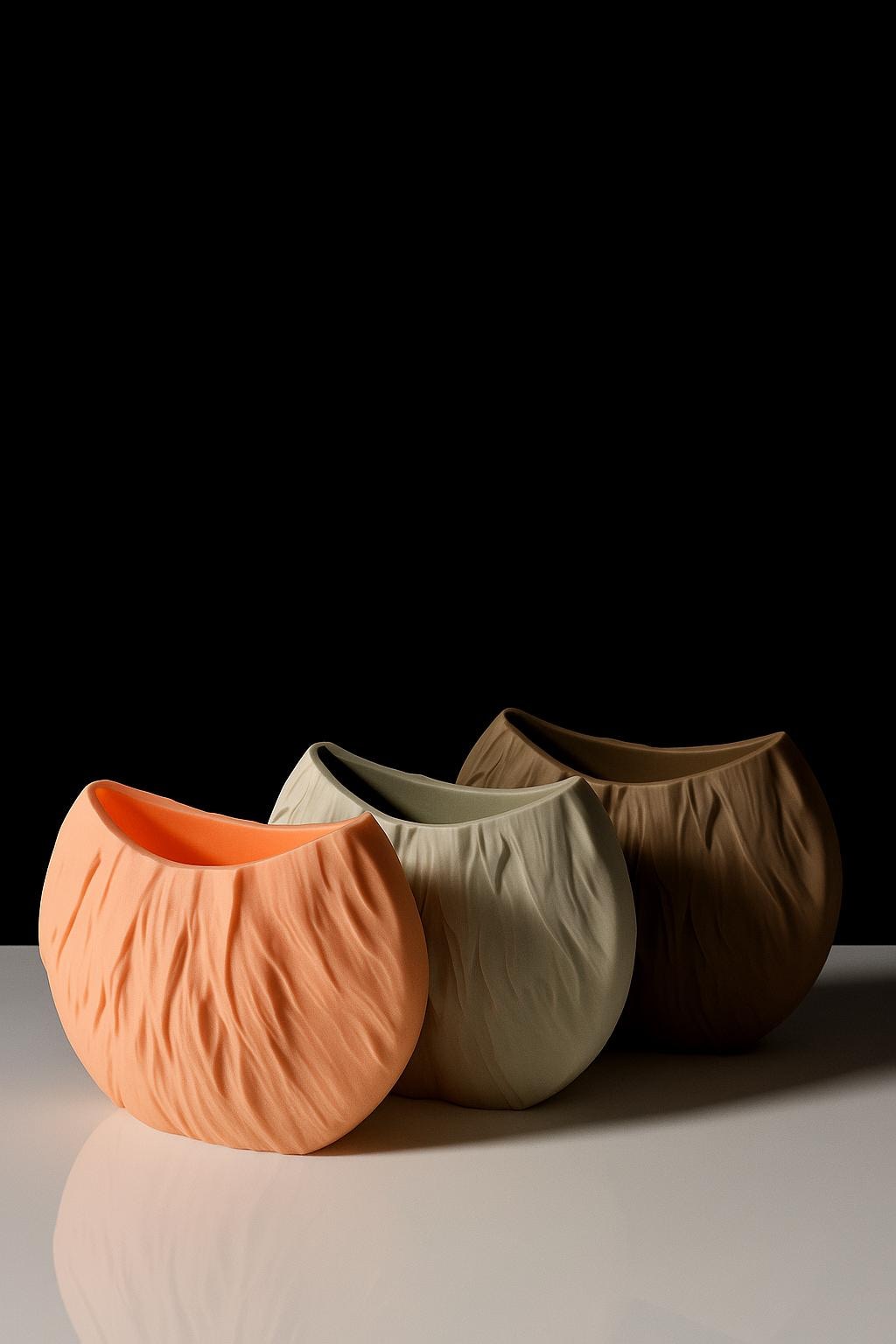 Modern Rocky Vase – Minimalist Decorative Flower Vase for Home, Shelf & Table Decor