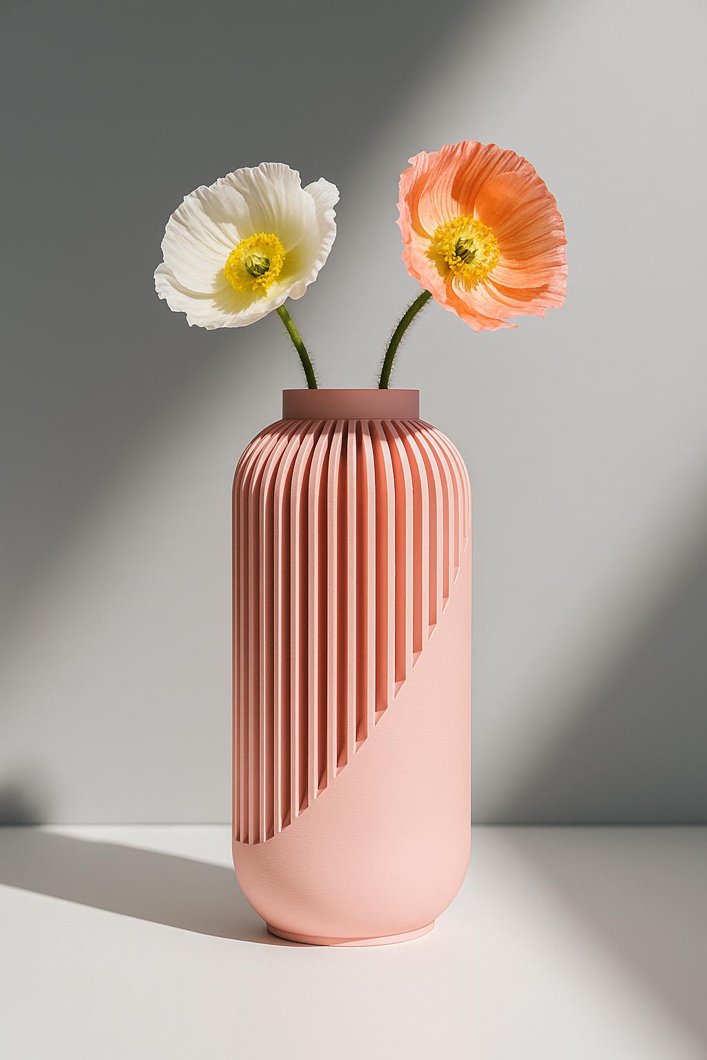Modern Halo Vase – Minimalist Decorative Flower Vase for Home, Shelf & Table Decor