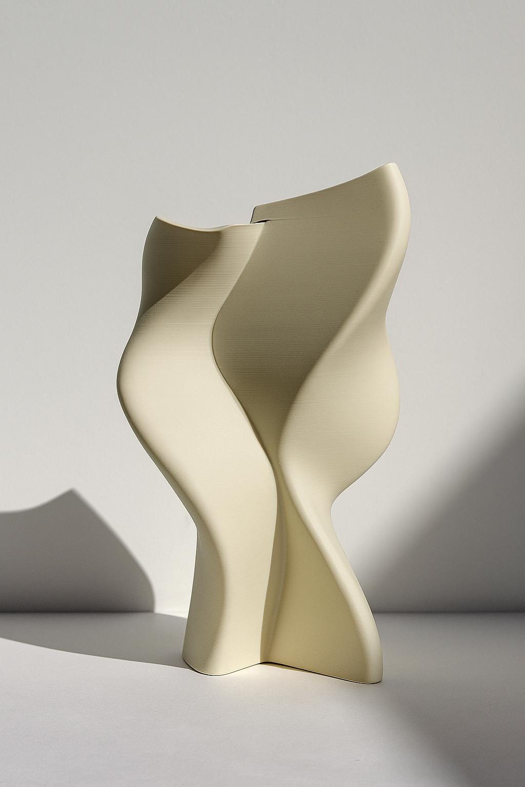 Wobbly Vase – Minimalist Decorative Flower Vase for Home, Shelf & Table Decor