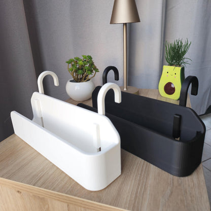 Clip-On Bedside Storage Box, Hanging Nightstand Organizer, Perfect for Dorms & Bunk Beds