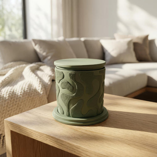 Decorative Mossy Planter Pot