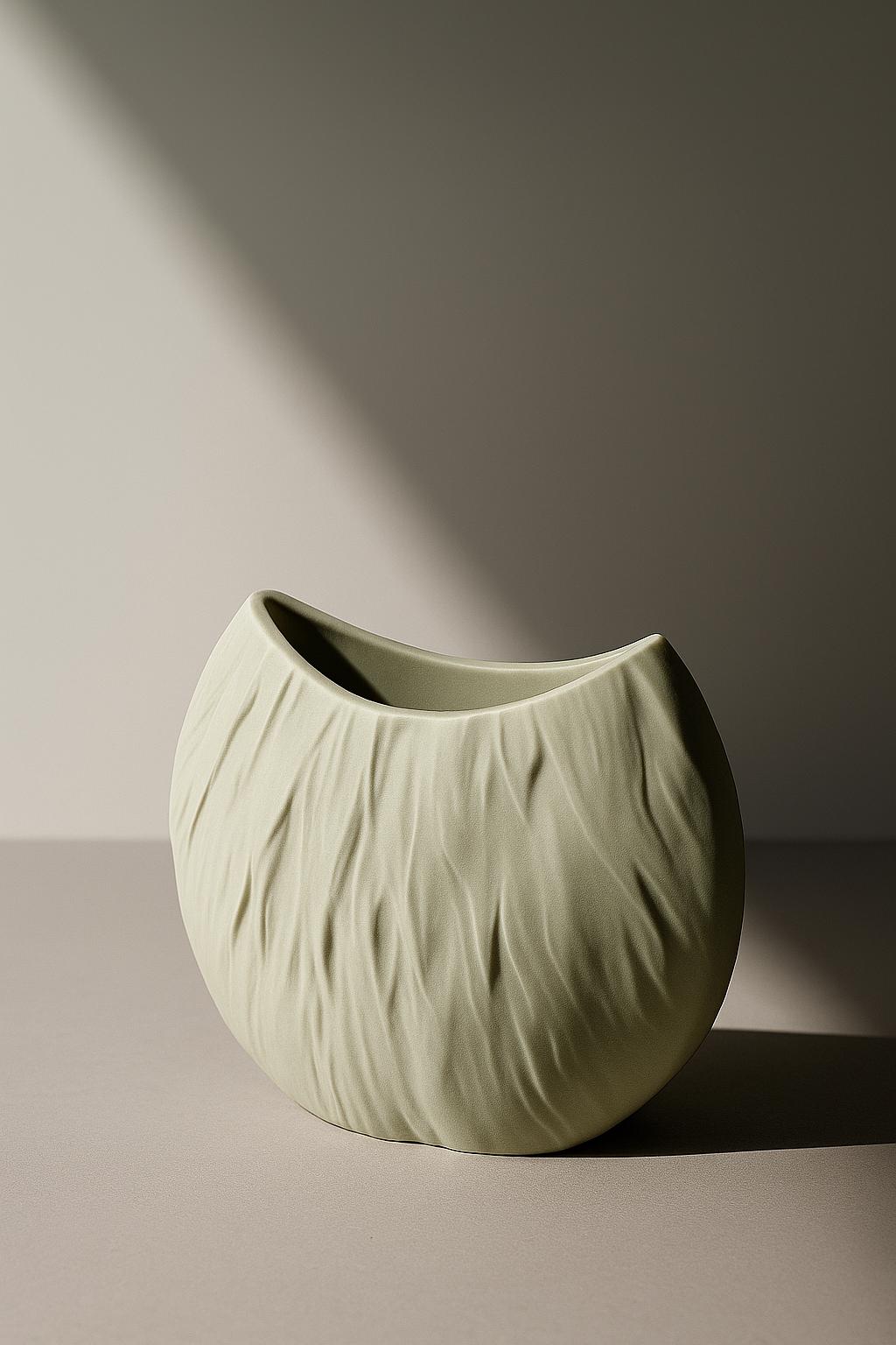 Modern Rocky Vase – Minimalist Decorative Flower Vase for Home, Shelf & Table Decor