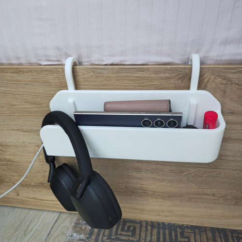 Clip-On Bedside Storage Box