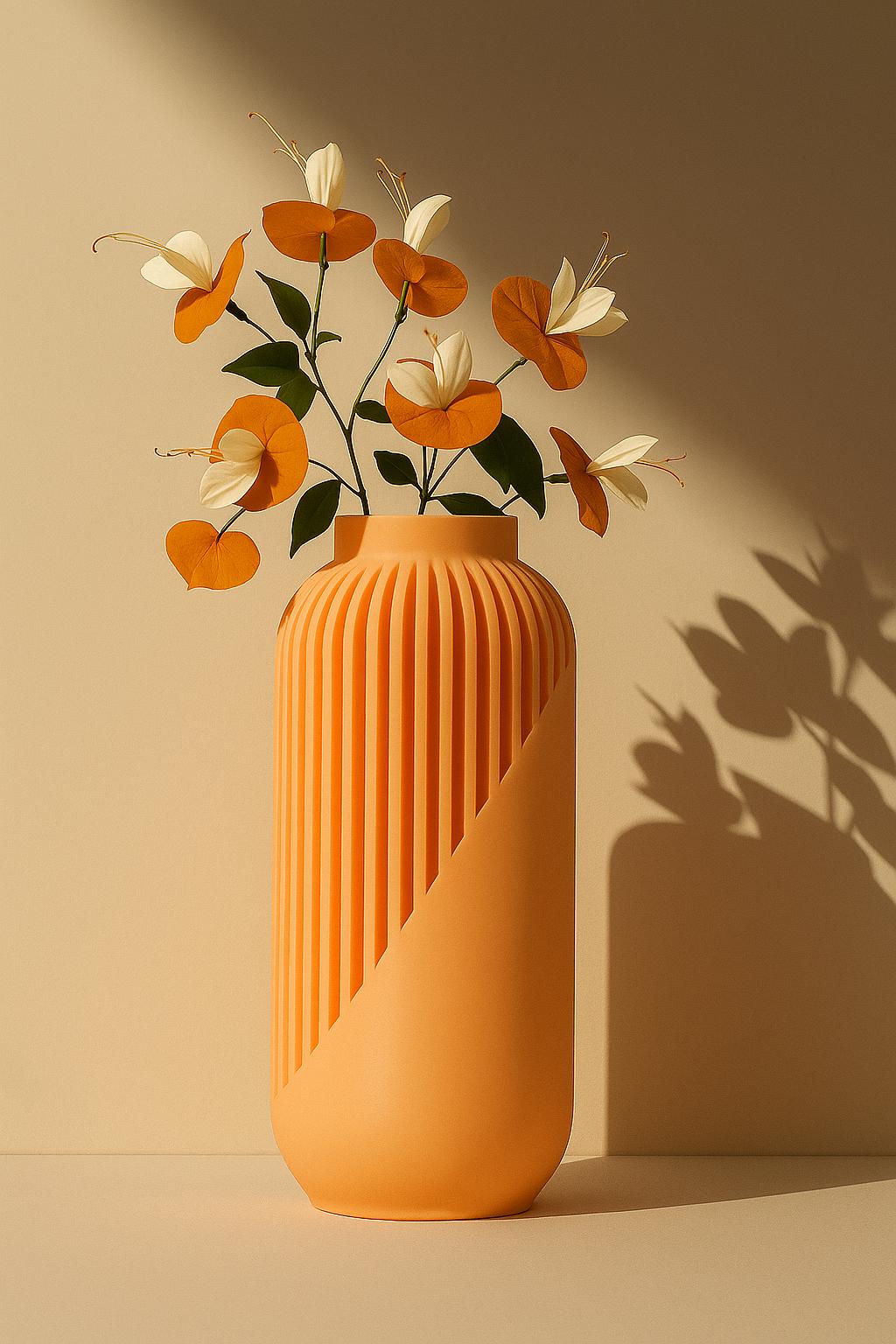 Modern Halo Vase – Minimalist Decorative Flower Vase for Home, Shelf & Table Decor