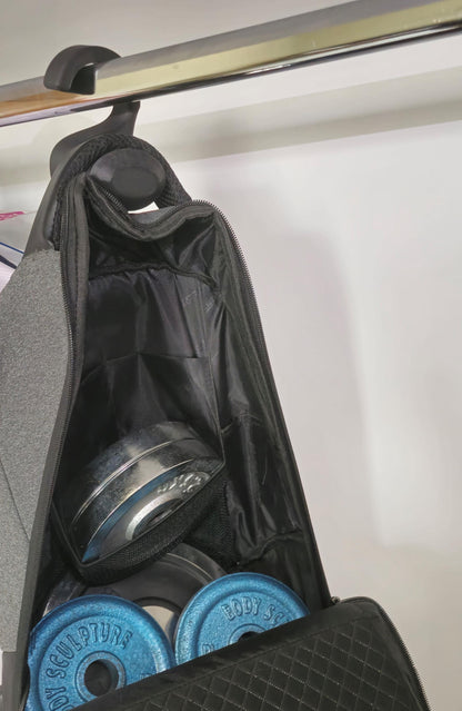 Bag Hanger, Sturdy Purse & Backpack Holder, Closet Rod Organizer Hook, Strong Space-Saving Coat Hanger